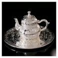 thumbnail image 3 of Baifu Juego De Té Traje Hecho A Mano Juego De Té De Plata Tetera Taza Justa Taza De Plata Traje Grande Taza De Té Tetera Bandeja De Té, 3 of 8