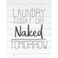 thumbnail image 2 of Kimberly, Allen 26x32 White Modern Wood Framed Museum Art Print Titled - In the Laundry 4, 2 of 4
