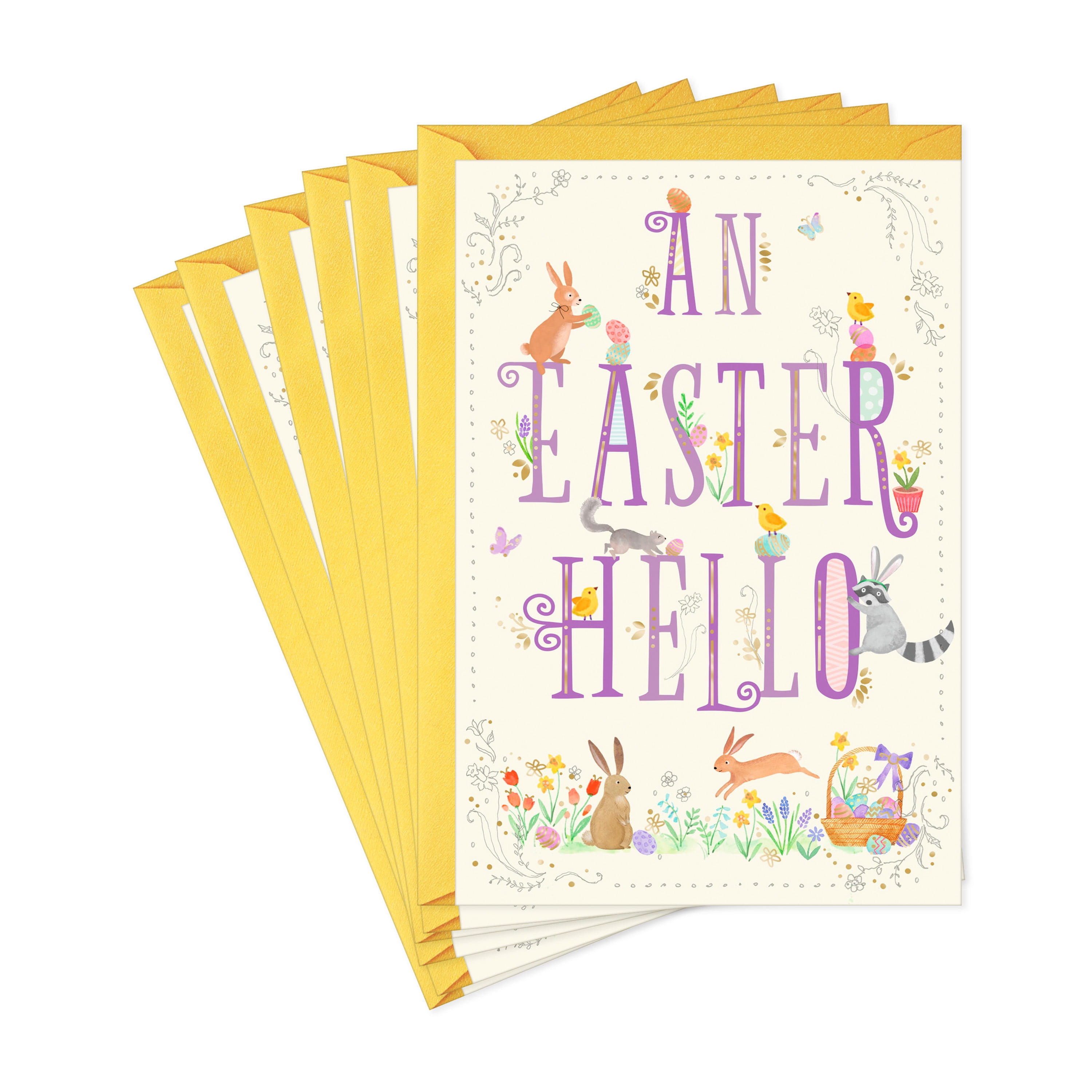 Hallmark Easter Cards Bulk Pack (Easter Bunnies, Chicks and Eggs