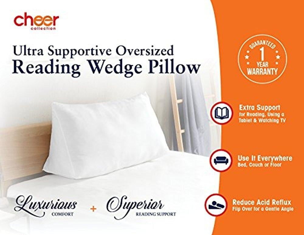 Cheer Collection Ultra Supportive Oversized Reading Anti Acid