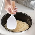 thumbnail image 2 of Chenmei Short Wooden Handle Silicone Spatula Multifunction Spatula Cooking Spoon Silicone Spoon with Wooden Handle Heat Insulation Heat Spoons for Rice Cooker, 2 of 7