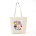 thumbnail image 6 of CafePress - Wine Shoes And Chocolate Tote Bag - Unisex Canvas Tote Bag, Beige, 1-Piece, 6 of 7