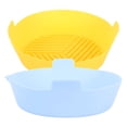 thumbnail image 2 of 2 piezas Air freidora Silicona Bandeja para hornear Freidora de aire Silicona Silicona Freer freidora Silicona Freidora, 2 of 6