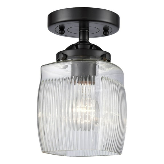 Innovations Lighting 284 Colton Colton 6" Wide Semi-Flush Ceiling Fixture - Bronze