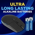 thumbnail image 3 of Batería Powermax doble AA, 100 unidades, alcalinas, 1,5 V, 10 años, 3 of 6