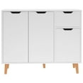 thumbnail image 4 of vidaXL Sideboard Console Cabinet with Storage for Bedroom Engineered Wood, 4 of 28