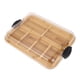 thumbnail image 1 of Tablero de Charcutería Conpa, Tablero de queso Accentado en Compariaciones de Tapa de Bloqueo Transparente Portátil para Cocina, 1 of 7