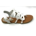 thumbnail image 4 of Victoria K Women's Gladiator Style Multi Loops With Double Crossover Sandals, 4 of 4