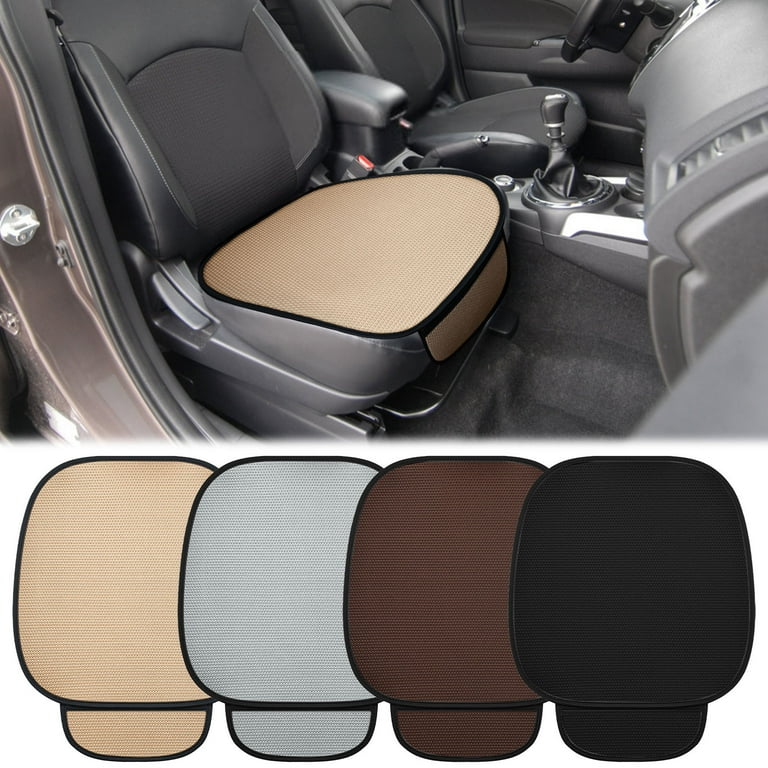Universal Four Seasons Car Seat Pads Comfortable Breathable Luxury Car Seat Cushion Protectors Pads for Front Seat Bottoms Suitabe for All Cars Walmart