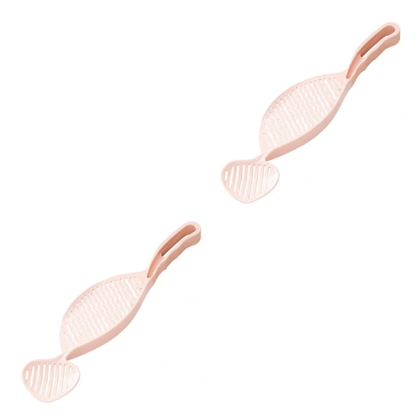 Moyic Escurridor de de arroz, escurridor hueco, filtro de plástico a prueba de fugas de alimentos, tamiz, utensilio de cocina Type2 NO2