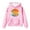 Pink, variant on SonxaHe Toddler Girls' Hooded Sweatshirts Cartoon Capybara Oversized Pocket Hoodies Kids Comfy Fall Winter Hoodies Black,Sized 4-5