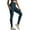 Navy, variant on PEASKJP Flared Leggings for Women High Waisted Crossover Workout Lounge Bell Bottom Jazz Dress Pants, White M