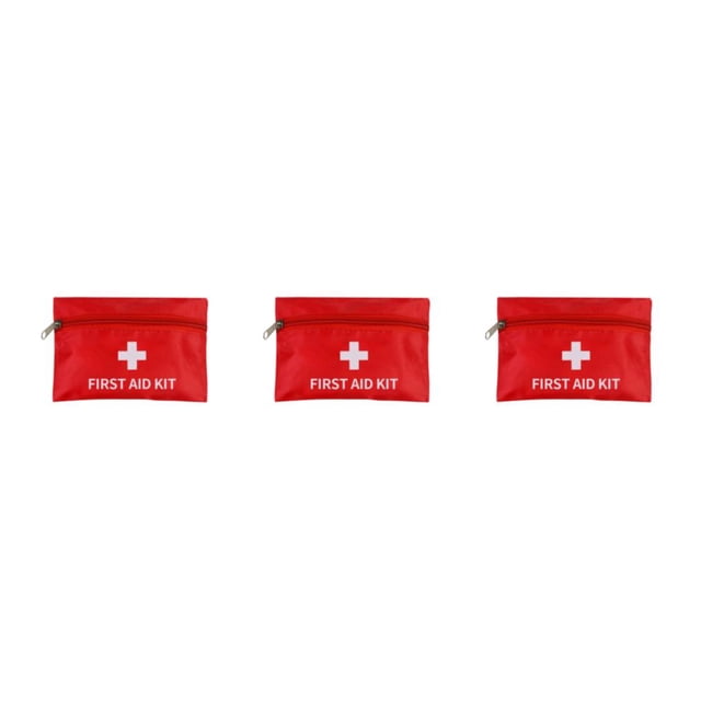 ziyahi Emergency Bag Empty Waterproof Portable Prep Pads Pouch with Zipper Rescue Case Camping Riding Survival Carrying 3Set