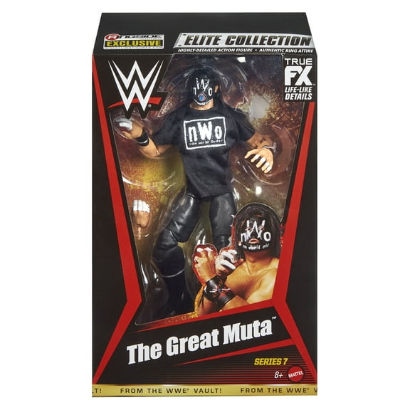 Great Muta (NWO Face Paint) - WWE From the Vault Ringside Exclusive Series 7 Mattel WWE Toy Wrestling Action Figure