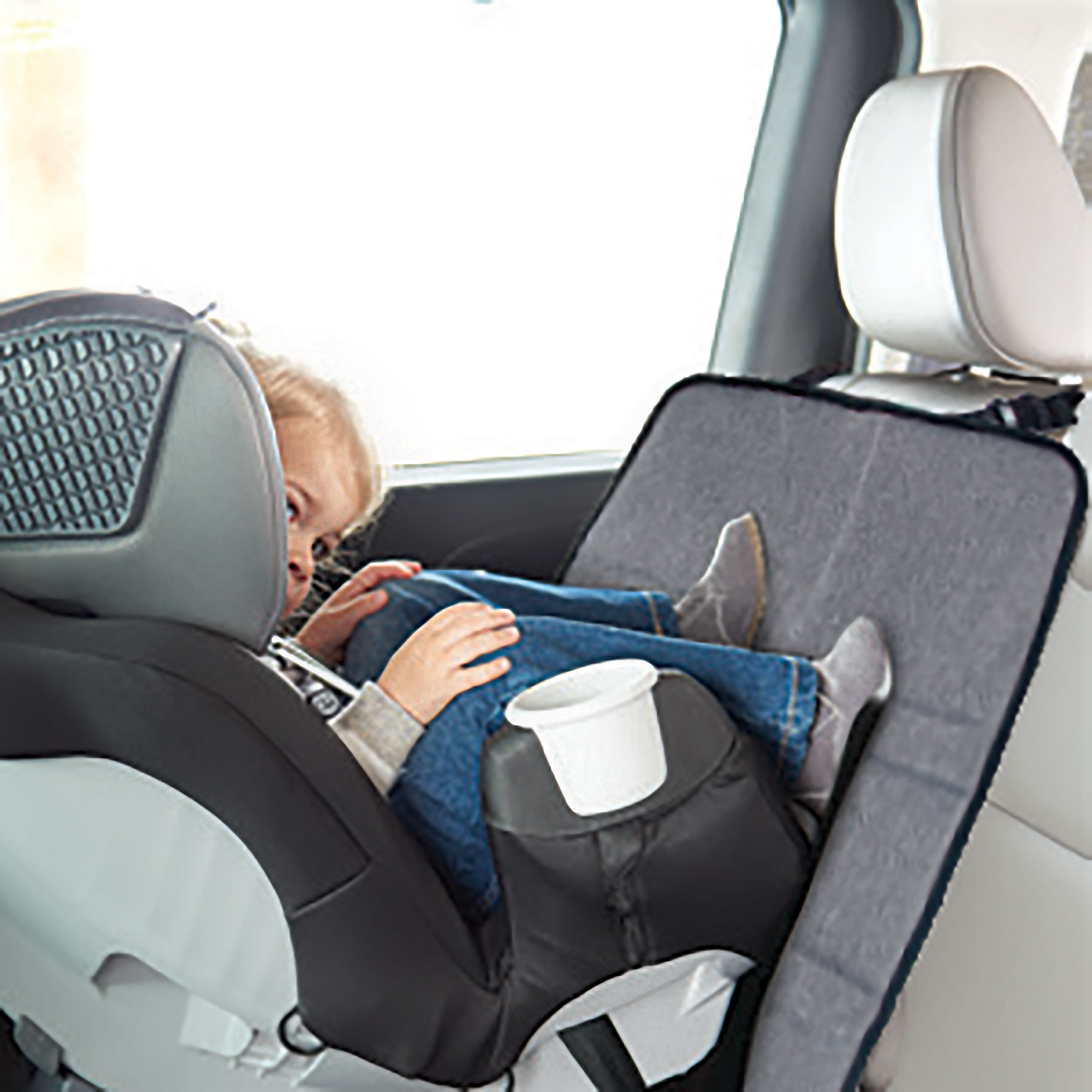 Monbebe Deluxe Car Seat Protector, Gray photo 3