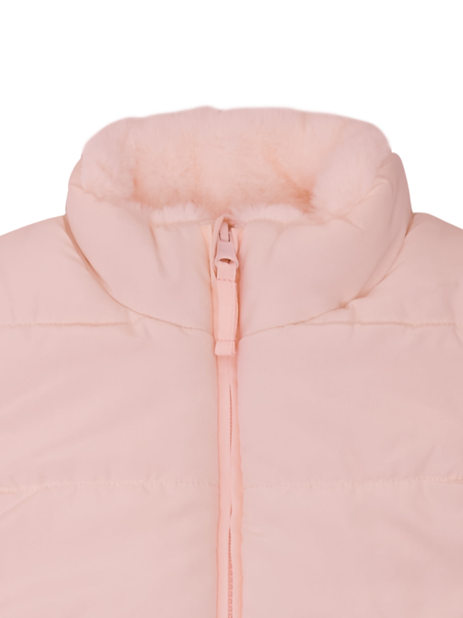Wonder Nation Toddler Girl Reversible Faux Fur Vest, Sizes 12M-5T