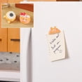 thumbnail image 5 of 6-Piece Bear Bread Resin Magnet Set, Cute Croissant and Donut Fridge Magnets, Decorative Kitchen Magnets for Cabinets Photos Notes Lockers and Gifts, 5 of 8