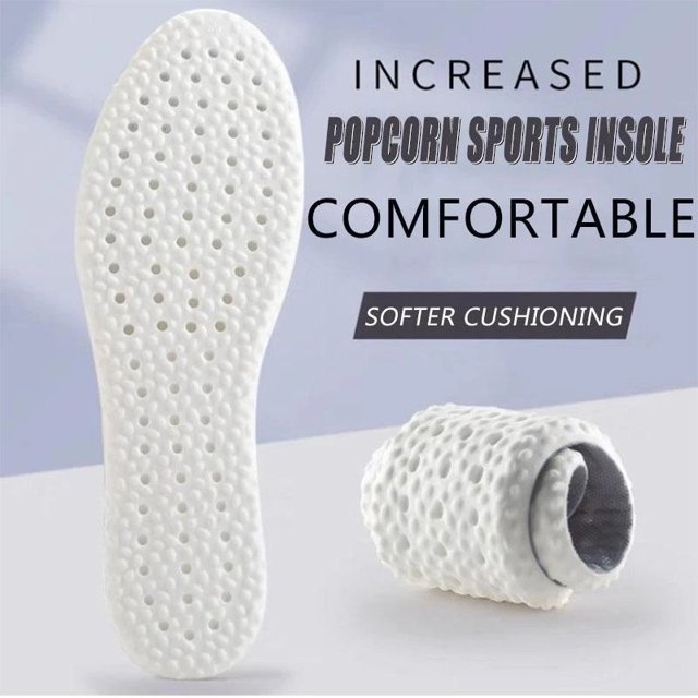 CAROOTU Super Elastic Universal Insole Breathable Thin Comfortable Shock Absorption Shoe Insoles For Women