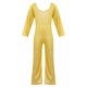 thumbnail image 4 of Mono para niños de color sólido con lentejuelas elegantes para fiestas de baile, actuaciones escolares, mangas largas, cuello redondo, pantalones acampanados, ropa combinada para fiestas y festivales,, 4 of 4