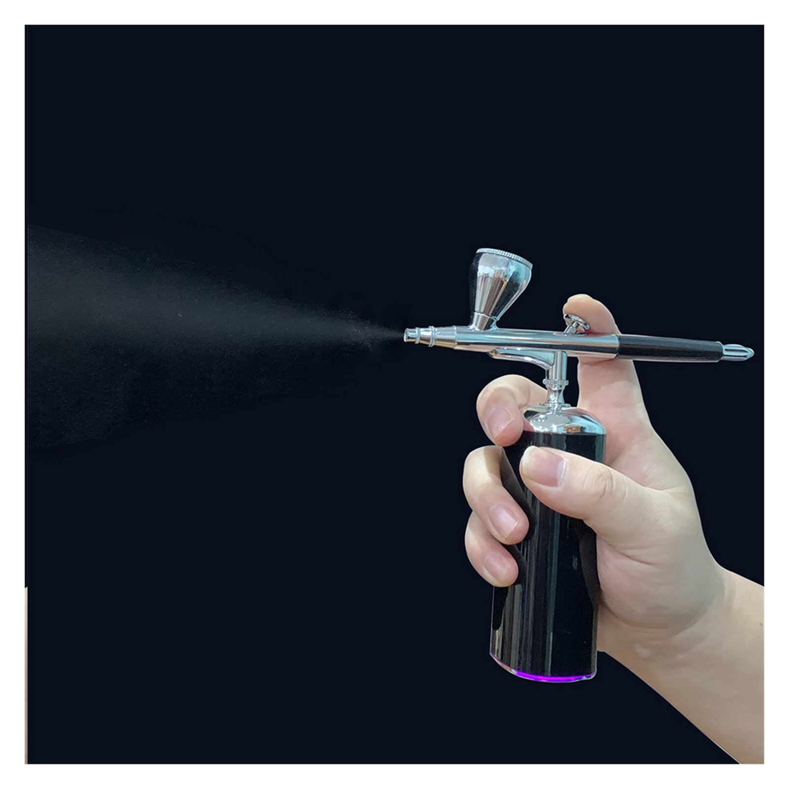 Cordless Airbrush Kit Portable Handheld Air Brush Gun for Makeup Cake Decoration Model Coloring Manicure Tattoo Art Drawing ,Ingeniously Designed