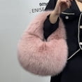 thumbnail image 3 of Bolso portátil para mujer, bolso popular de otoño e invierno, bolso de felpa de nicho de alto sentido, bolso de mano, 3 of 5