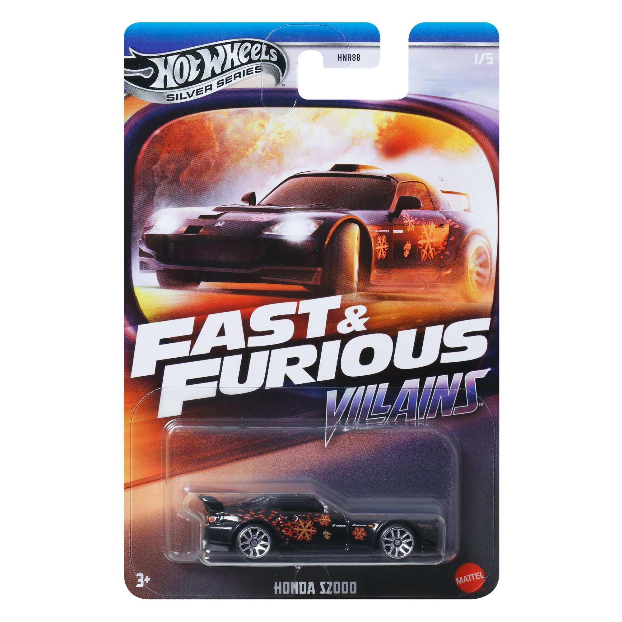 ミニカー Hotwheels fast&furious s2000 GT-R R34 Hot Wheels 2024 Fast & Furious Nissan Skyline GTR R34 Silver