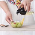 thumbnail image 4 of Salad Dressing Shaker, Container Salad Dressing Dispenser with Pour Spout 200ml(Black), 4 of 5