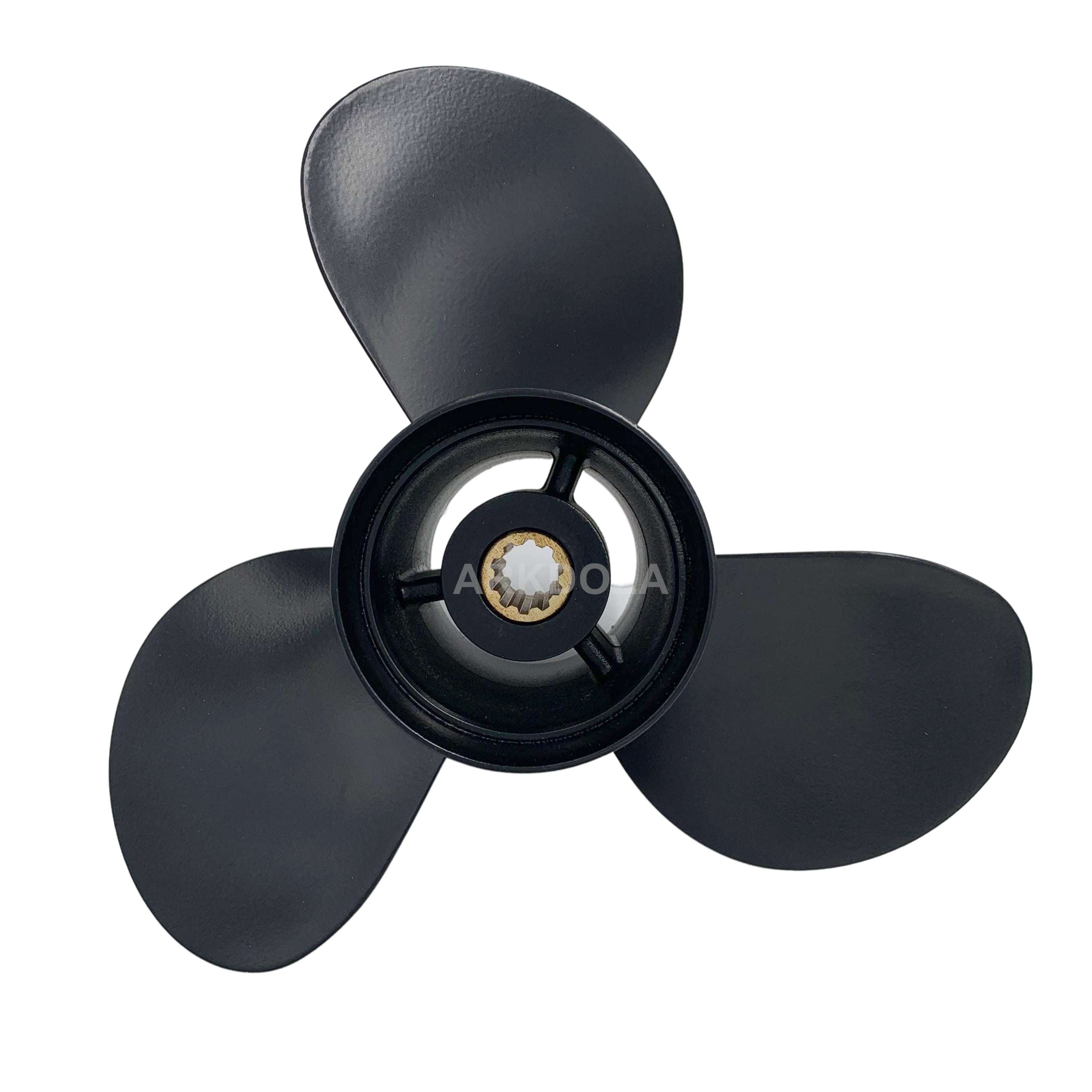 profort　船30-210 Boat Propeller 9.7x10 for Tohatsu Outboard 20-30HP Aluminum