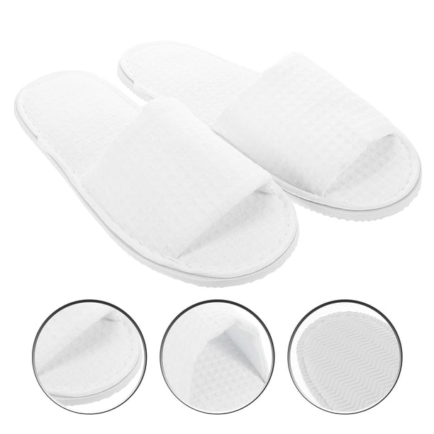 ADDHAT 5 Pares De Zapatillas Reutilizables Para Viaje Y Casa Con Y Ligero