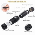 thumbnail image 2 of Super Bright 90000LM LED Tactical Flashlight Zoomable With Rechargeable Battery, 2 of 16