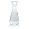 KOR Water 34 oz BPA free Glass Carafe with lid. For use with Water Fall by KOR Counter Top Filter