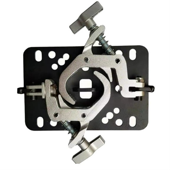 Dual Clamping & Folding Plate for Moving Heads