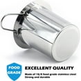 thumbnail image 2 of Hweilai Extra-fine stainless steel tea infusers for cups and teapots, 2 of 7