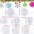thumbnail image 2 of Molde de resina OMDBAGD con forma de copo de nieve navideño con forma de copo de nieve, 8 unidades, 2 of 8