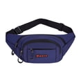 thumbnail image 2 of Hfnxid Lightweight Hiking Waist Pack Men Waist Bag Crossbody Fanny Pack, Belt Bag for Phone Wallet Keys, Lightweight Hip Pack for Travel Hiking Running, 2 of 5