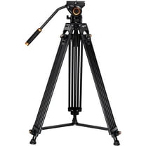 Professional Dual Handle Aluminum 67 Tripod For Sony NEX-VG900 (Bubble Level)