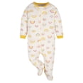 thumbnail image 3 of Sleep 'N Play Gerber para niñas doradas de 0 a 3 meses, paquete de 2, 3 of 7