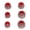 Gray Red, variant on NFTIGB 6 Pieces Earphone Eartips Silicone Soft Noise Isolation Replacement Earplugs for 4.5mm-6.5mm Sound Hole Inner Tube, 3 Sizes (S/M/L) Extremely Comfortable Fit, Gray Red