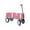 Pink, variant on Berlin Flyer Kid's Wagon by AmishToyBox.com - Model F310 - Perfect Wagon for Children and Toddlers - Amish Made in Ohio, USA Pink