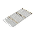 thumbnail image 1 of Regla de calibre de costura expandible, herramienta de medición, guía de botones para marcar agujeros de botones de cortina DIY, decoración de pastele, 1 of 8