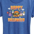 thumbnail image 3 of SpongeBob SquarePants - Happy Halloween - Women's Short Sleeve Graphic T-Shirt, 3 of 6
