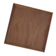 thumbnail image 1 of Food Serving Tray, Small Rectangle Black Walnut Tray Simple Fashion Serving Tray Serve Tea Fruit Cheese Wine Meals For Home Kitchen Restaurants, 1 of 8