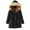 Z1-Black, variant on Womens Wool Blends Vest Jacket Winter Body Warm Coat Waistcoat Outwear