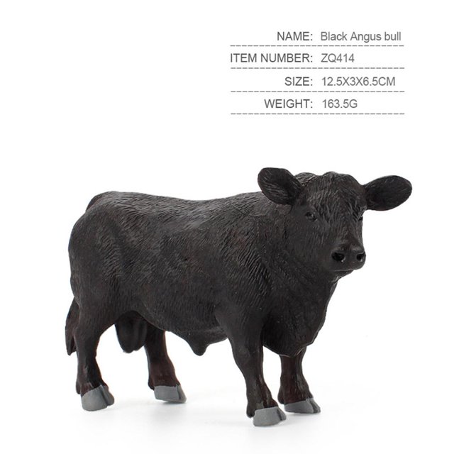 Figuras de acción BANYUO modelo de Vaca de simulación