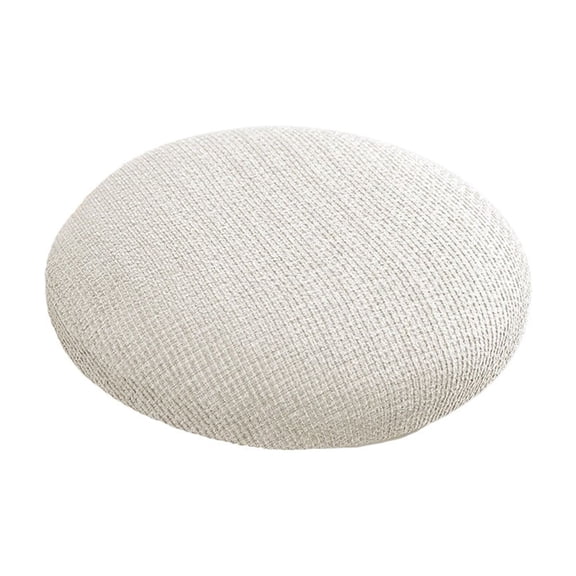 1 Pack Stool Covers Round, 14-19 Inch Bar Stool Covers Washable Dustproof Slipcover Seat Cushion with Elastic No Sponge Pad for Bar Kitchen Living Room Decor