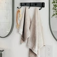 thumbnail image 6 of Coat rack in wall Mounted Wall Bathroom Towel Hooks for Backpack Hanging Towel 3 Hooks, 6 of 8
