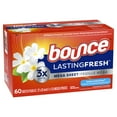 thumbnail image 2 of Bounce Lasting Fresh Mega Dryer Sheets, 60 Ct, Outdoor Fresh & Clean Fabric Softener Sheets, 2 of 10