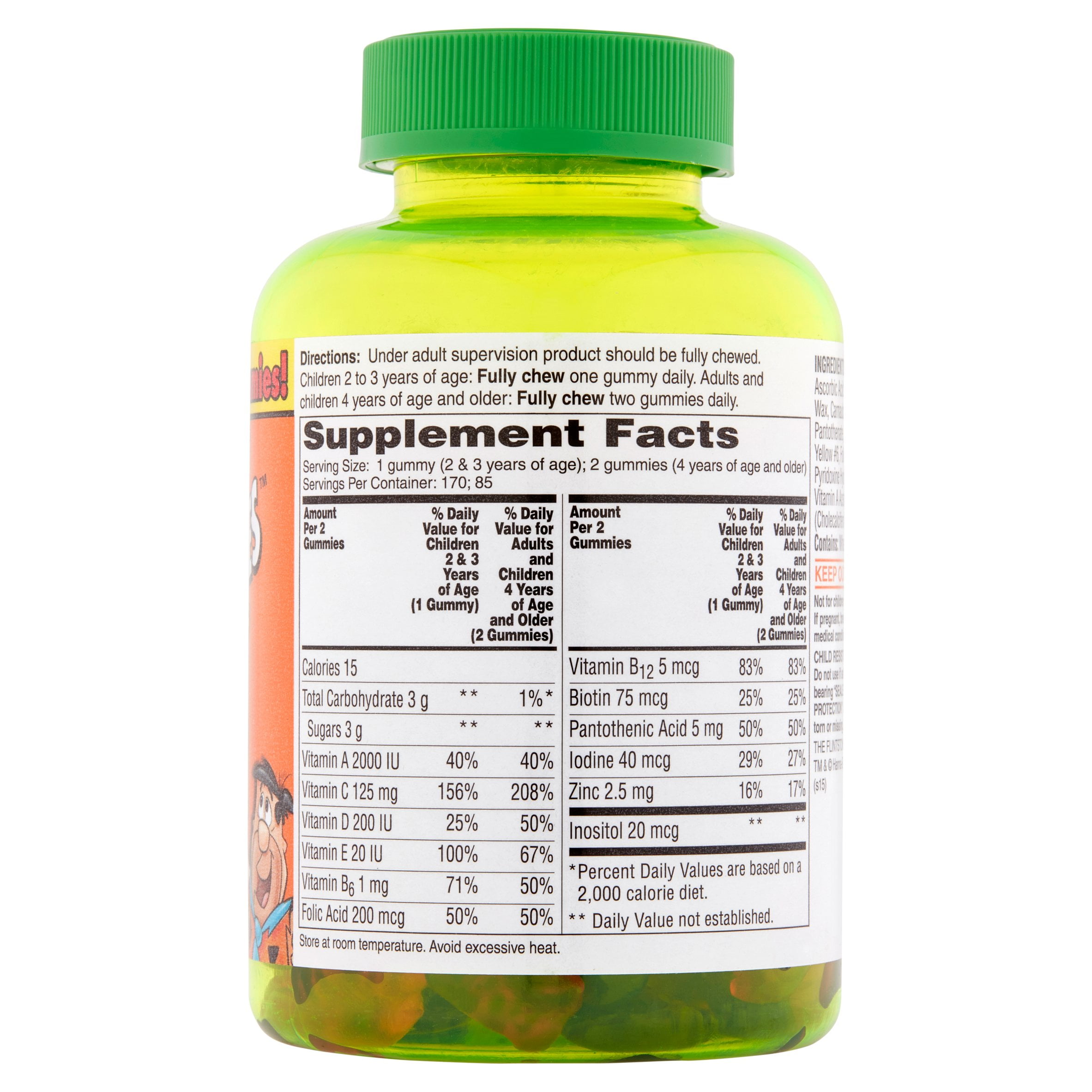 Bayer Flintstones Gummies, 170 count