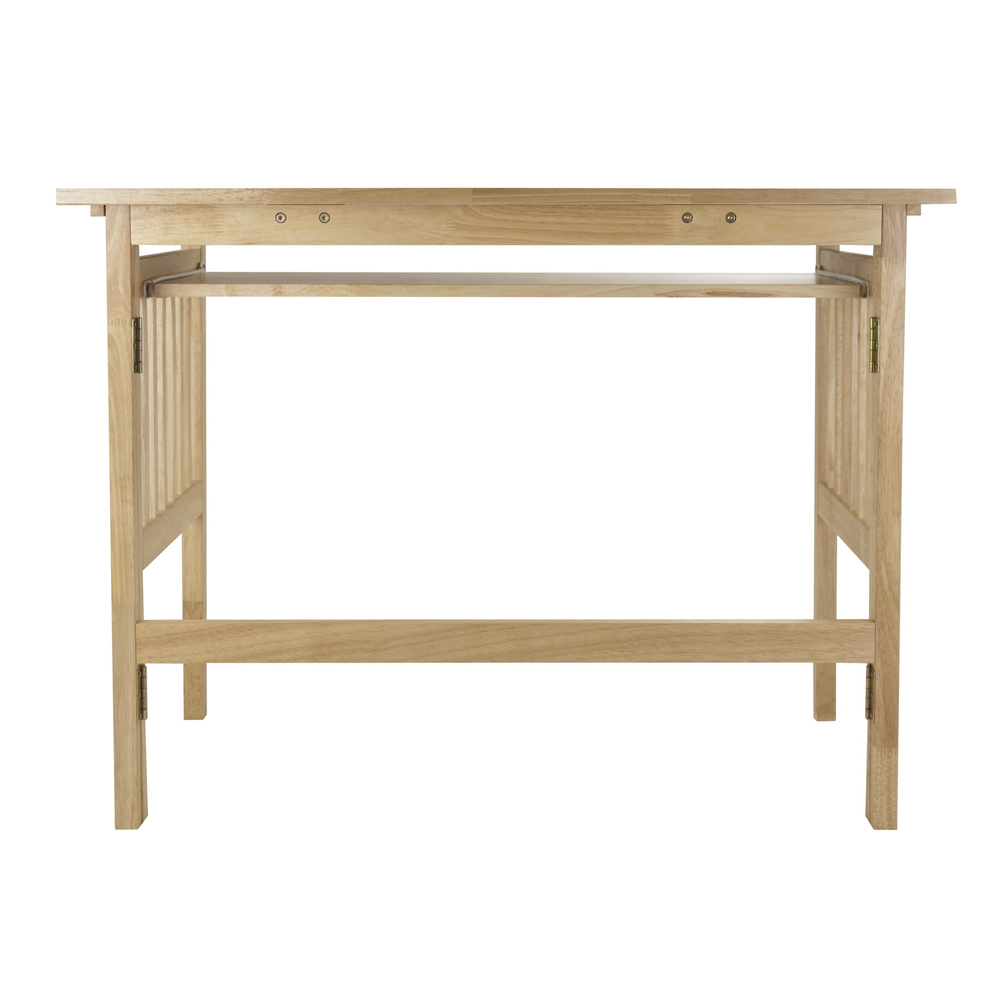 Winsome Wood Mission Foldable Computer Desk, Natural Finish