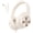 Beige, variant on Wired Headphones with Mic, Volume & Playback Control, Over-Ear Foldable Headphones, 3.5mm Plug, 90? Swivel Ear Cups, 4.9ft -Free Cord for Tablet, Laptop, PC, School, Travel (Beige)